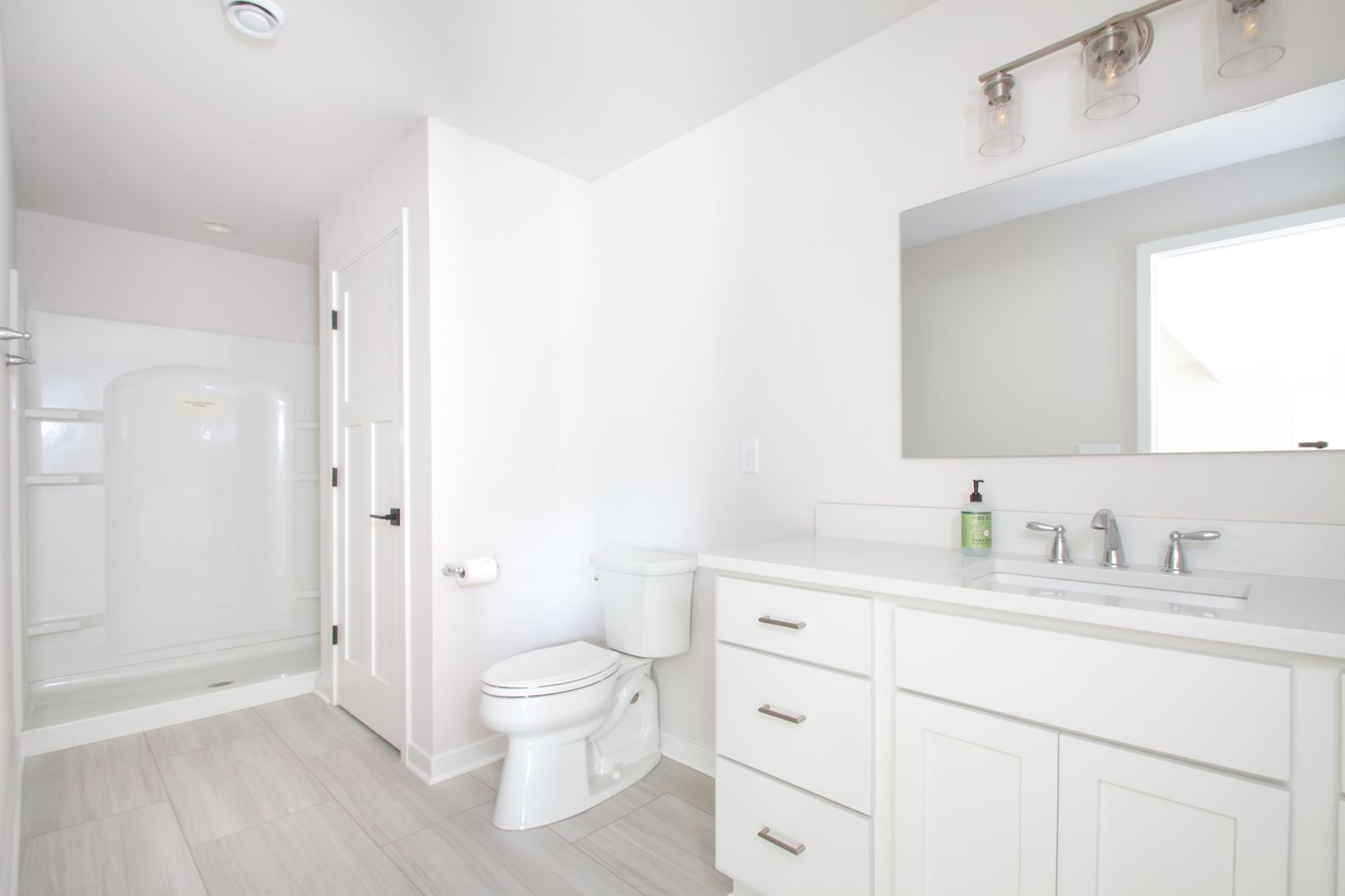 Bathroom Remodeling for a basement remodel by Corinth Basement Remodeling