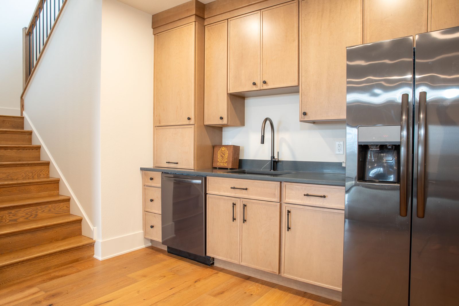 Carpentry for a basement remodel by Corinth Basement Remodeling